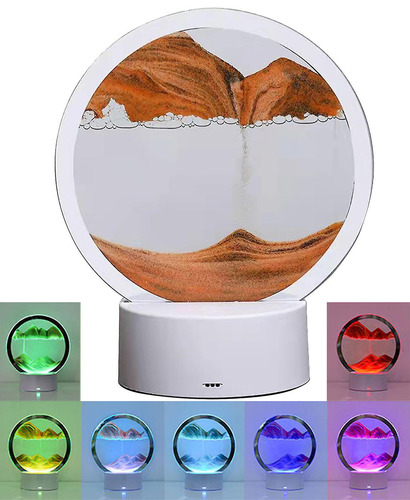 מנורת אווירה חול נע MOVING SAND ART