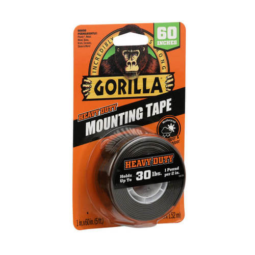 גורילה דו צדדי שחור HEAVY DUTY עד 13.6 ק"ג, 152 ס"מ Gorilla Glue