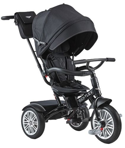 תלת אופן מפואר 6 ב 1 דגם בנטלי Bentley - שחור