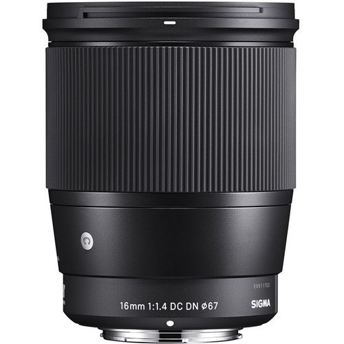 עדשה Sigma 16mm f/1.4 dc hsm למצלמות Sony