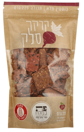 קרקר סלק כוסמין מלא - פת במלח