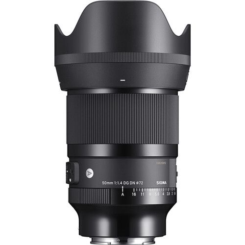 עדשה Sigma 50mm f/1.4 DG DN Art למצלמות Sony - יבואן רשמי