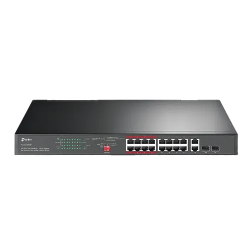 TL-SL1218MP‏ מתג 18 פורטים – 16 ‏PoE‏+ ‏