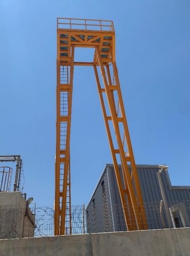  התקנת קו עיגון אנכי