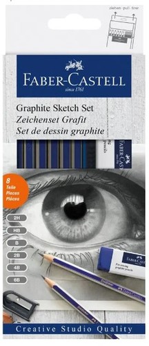 סט רישום 8 חלקים GRAPHITE SKETCH SET
