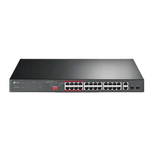 TL-SL1226P‏- מתג 28 פורטים – 24 ‏PoE‏+ ‏