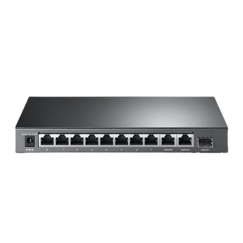 TL-SL1311MP‏-‏‎ ‎מתג 11‏‎ ‎פורטים – 8 ‏PoE+‎