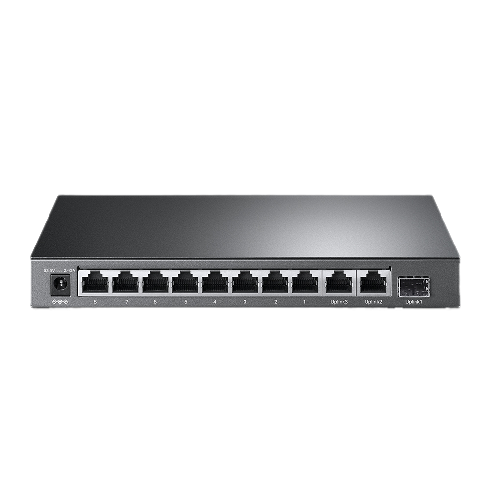 TL-SL1311MP‏-‏‎ ‎מתג 11‏‎ ‎פורטים – 8 ‏PoE+‎