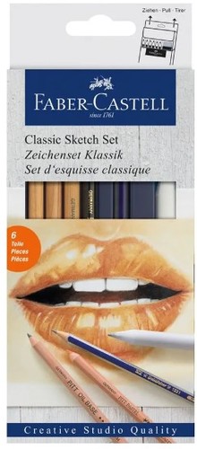 סט רישום 6 חלקים CLASSIC SKETCH SET