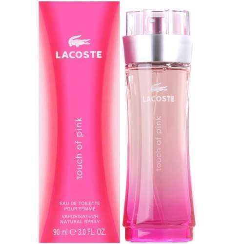 Lacoste Touch of Pink 90ML EDT לקוסט טאץ אוף פינק לאישה