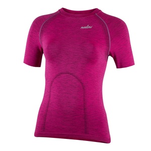 חולצה טרמית נשים קצרה LADY MELANGE S/S ורוד מחממת ומנדפת מצמר מרינו איכותי