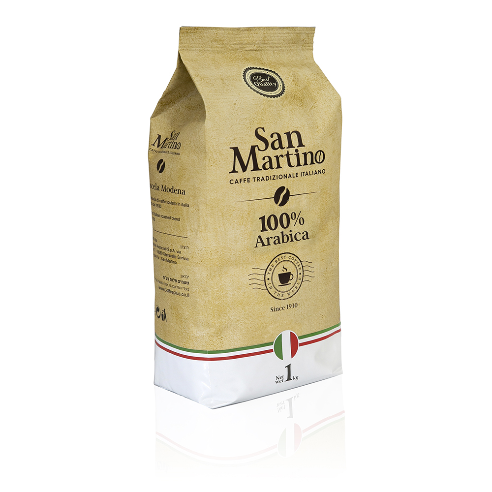 1 ק"ג פולי קפה סאן מרטינו San Martino Top Quality