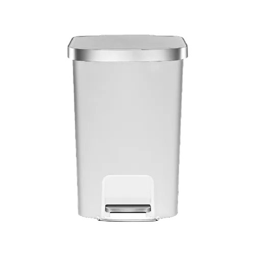 פח רגלית EKO6255 50L NEW HANA לבן