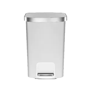 פח רגלית EKO6255 50L NEW HANA לבן