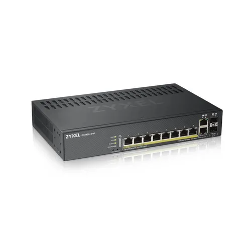 מתג מנוהל 10 פורטים ‏Zyxel GS1920-8HPV2‎