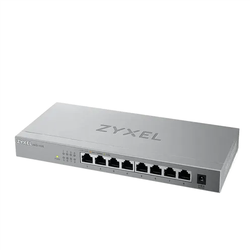 מתג מתכתי 8 פורטים 2.5G ‏‎ MG-108‎‏‏‏‏Zyxel