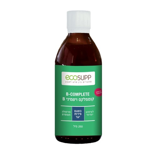 קומפלקס ויטמיני B אקוסאפ B-Complete Ecosupp