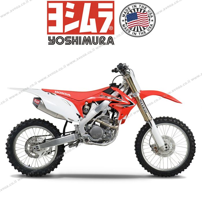250 מפלט YOSHIMURA HONDA CRF250R 11-13 Signature RS-4 SO