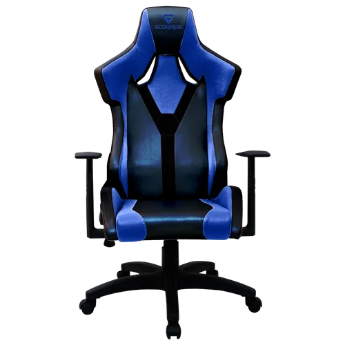 מושב גיימינג SCORPIUS ADVANCE BLUE