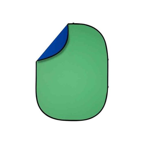 רקע מתקפל לצילום ירוק כחול Fotobest 150X210