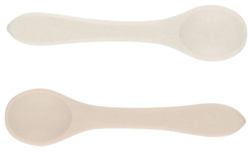 זוג כפיות סיליקון רכות וגמישות - בז'