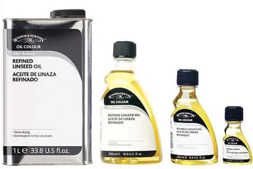 שמן פשתן  REFINED LINSEED OIL (מגוון גדלים)