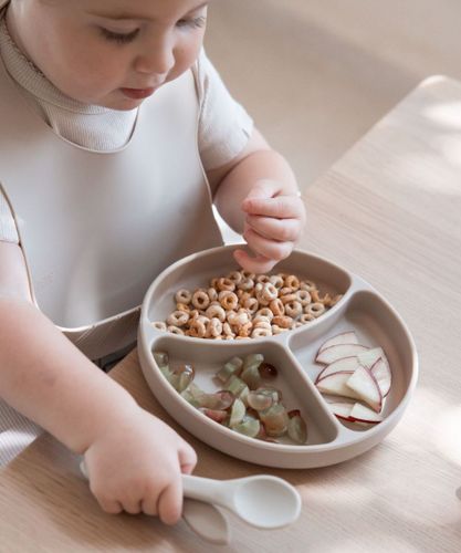זוג כפיות סיליקון רכות וגמישות - בז'
