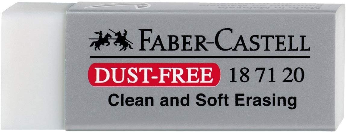 מחק איכותי DUST FREE מבית Faber Castell