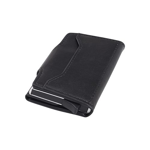 ארנק בטיחות RFID + NFC דמוי עור יוקרתי שולף כרטיסי אשראי ותא לשטרות מבית המותג גבעוני