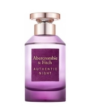 Abercrombie & Fitch Authentic Night 100ML EDP אברקומבי אוטנטיק נייט לאישה