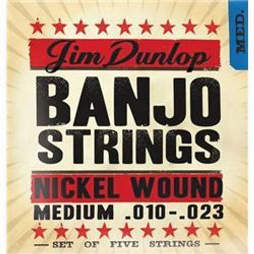 סט מיתרים לבנג'ו DUNLOP DJN01023 MED