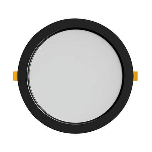 שקוע פנל עגול 30W שחור ספיר טקטוניקס