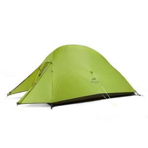 אוהל תרמילאים קל משקל ל  2 אנשים ל 3 עונות 210T דגם 2 NATUREHIKE Cloud Up