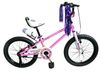 אופניים לילדים פריסטייל 20 אינץ' עם רגלית לגילאי 6-7 - ורוד