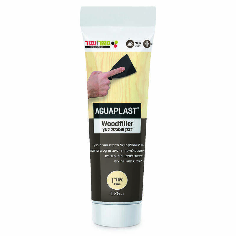 דבק שפכטל לעץ אורן שפופרת AGUAPLAST