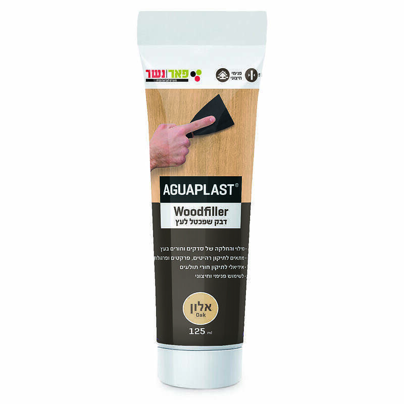 דבק שפכטל לעץ אלון שפופרת AGUAPLAST