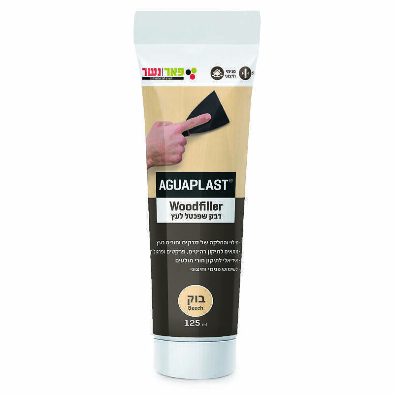 דבק שפכטל לעץ בוק שפופרת AGUAPLAST