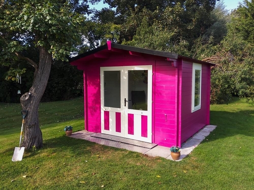 מחסן עץ פרימיום 3X3 Avon  עובי 45 
