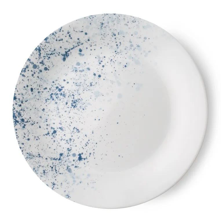 צלחת מנה ראשונה 21.5 ס"מ אינדיגו ספקל | Corning Ware Indigo Speckle