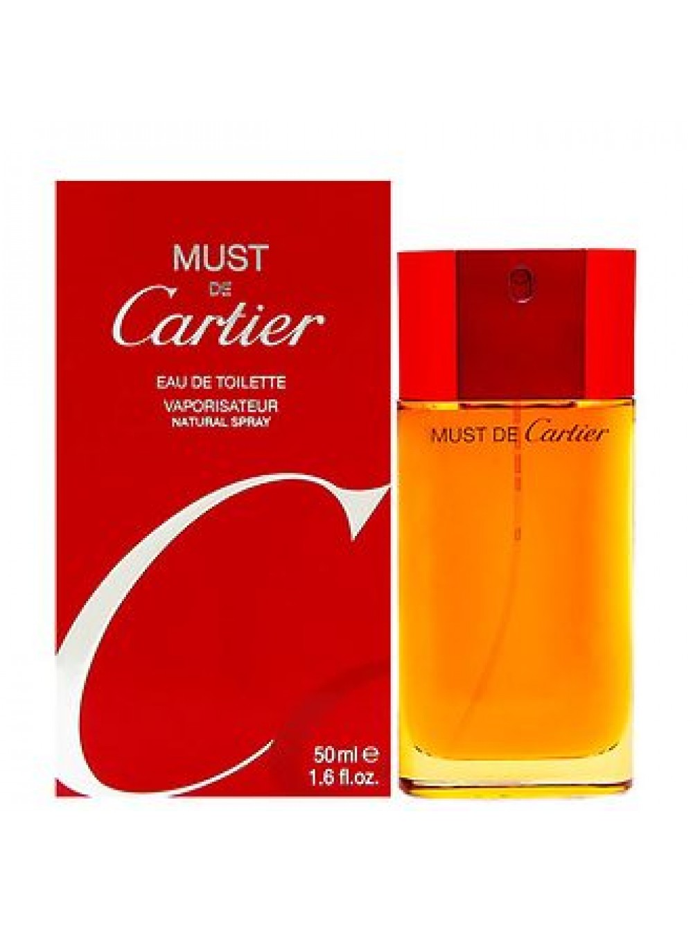 Cartier Must de Cartier 50ML EDT קרטייה מאסט דה קרטייה