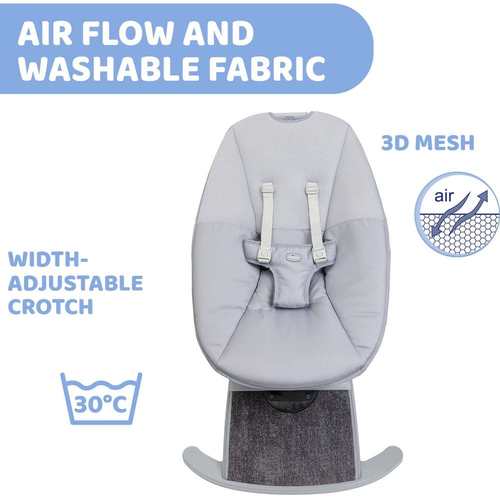 טרמפולינה חשמלית Comfy Wave Silverspring אפור Chicco