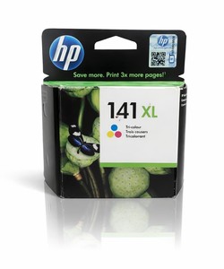 ראש דיו מקורי 141 XL HP צבעוני