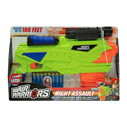 אקדח חיצים לתקיפת לילה עם מחסנית, 8 חיצים לטווח 22 מ' ופנס טקטי