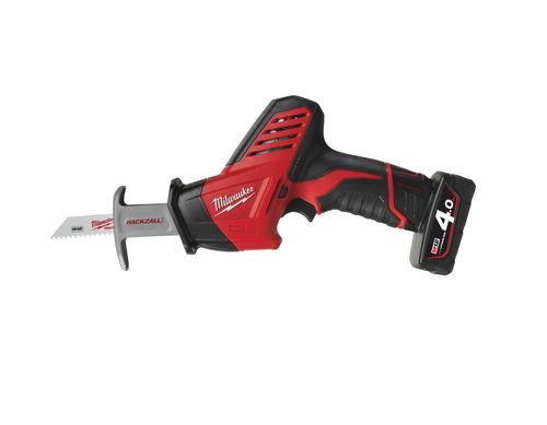 מסור חרב קומפקטי 12V
 ערכה עם 2 סוללות 4 אמפר