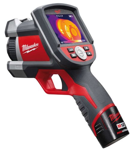 מצלמה תרמית נטענת 12V
 ערכה עם 2 סוללות 2 אמפר