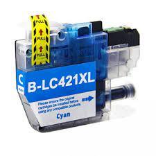 ראש דיו כחול תואם Brother LC421XLC