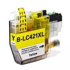 ראש דיו צהוב תואם Brother LC421XLY