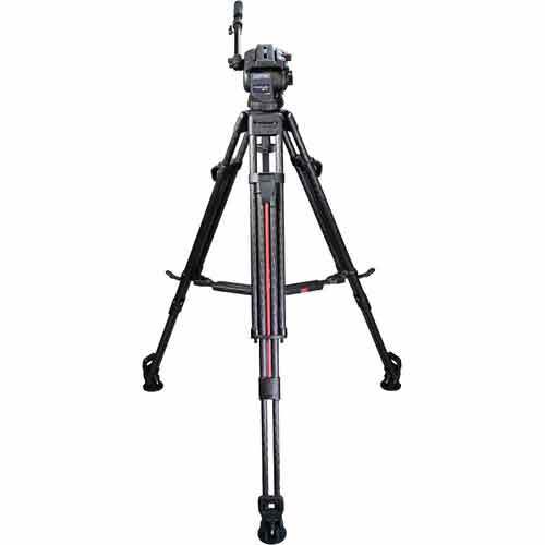 קיט חצובת סיבי פחמן עם ראש וידאו Cartoni Focus 8SDS System רשמי