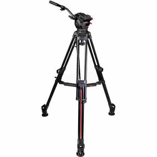 קיט חצובת סיבי פחמן עם ראש וידאו Cartoni Focus 10 SDS רשמי