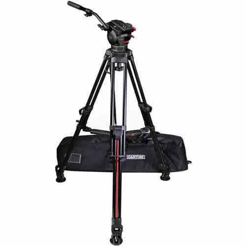 קיט חצובת סיבי פחמן עם ראש וידאו Cartoni Focus 10 SDS רשמי